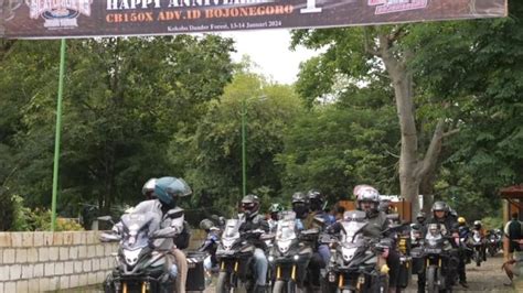 Gathering Komunitas Honda CB150X Jawa Timur Di Silaturide 3 MOTOGOKIL