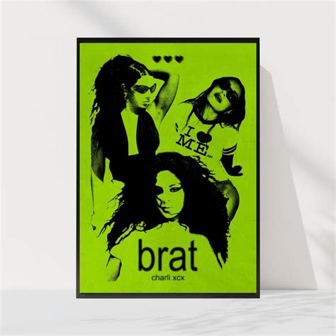 Brat Charli Xcx Poster Digital Download Etsy Canada In 2024 Charli