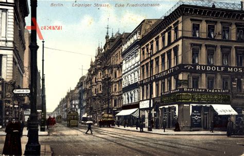 Berlin Mitte Leipziger Straße Ecke Friedrichstraße Tageblatt Rudolf