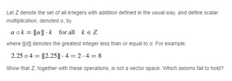 Solved Let Z Denote The Set Of All Integers With Addition