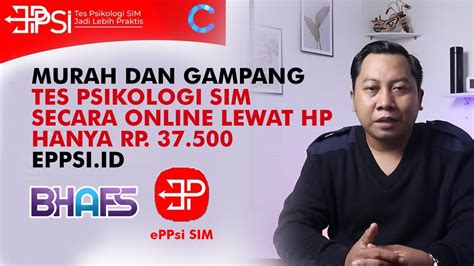 Tes Psikologi Sim Secara Online Untuk Penerbitan Sim Lewat Hp Hanya Rp