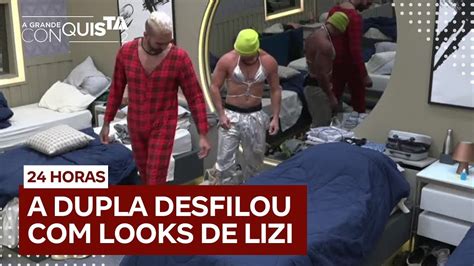 Brenno E Fellipe Vestem Roupas De Lizi E Brincam Mini Lizi E Big Lizi