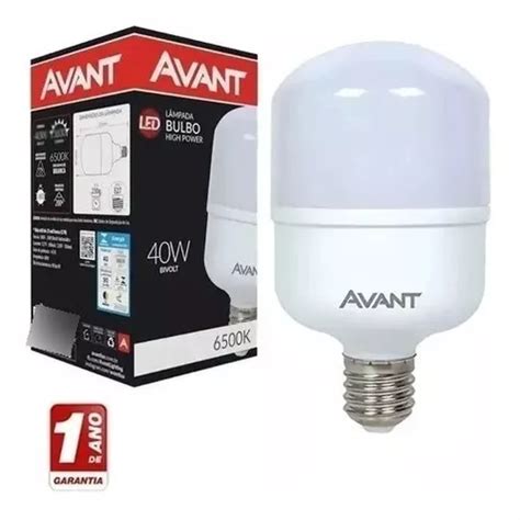 Lâmpada Ultra Led 40w Alta Potência Branca Bivolt Avant HCLED