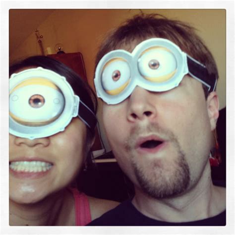 The Orange Coffee Cup: Minion Goggles!