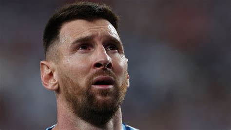 Messi Podría Saltarse El Partido De Argentina Contra Perú En La Copa