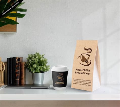 Best Free Coffee Bag Mockup Psd Templates