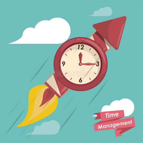 Time Management Concept Stock Vector Illustration Of Organization 142133321