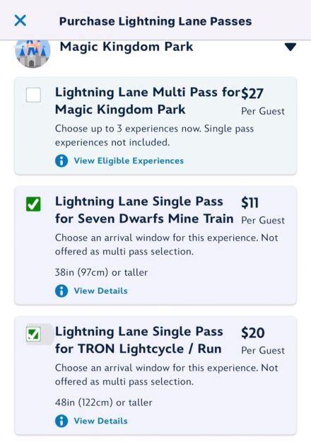 Step By Step How To Book Lightning Lanes Through Disney World S New