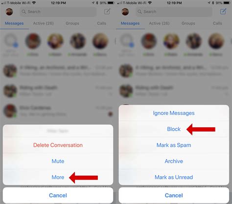 Quickly Block Someone On Facebook Messenger