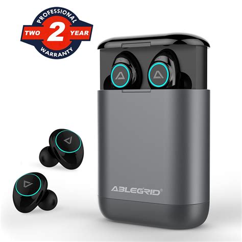 Wireless Earbuds, ABLEGRID Bluetooth 5.0 TWS True Wireless Headphones ...