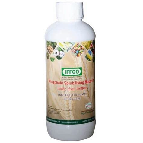 Liquid Iffco Phosphate Solubilising Bacteria Bio Fertilizer Packaging