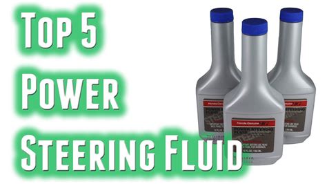 Best Power Steering Fluid Youtube