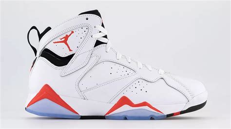 Air Jordan 7 VII White Infrared Release Date CU9307-160 Profile | Sole ...