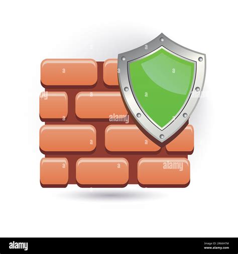 wall  shield stock vector image art alamy