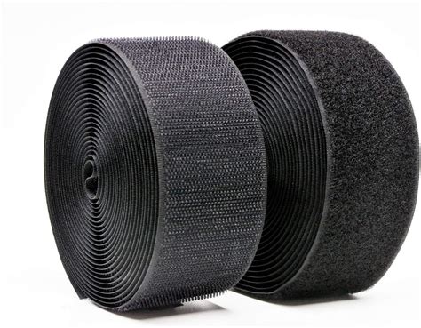 Velcro Brand Black Sew On Tape Hook And Loop Mm Metre Hook And