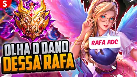 FIZ RAFAELA ADC NO GLÓRIA E FICOU MUITO FORTE MOBILE LEGENDS YouTube