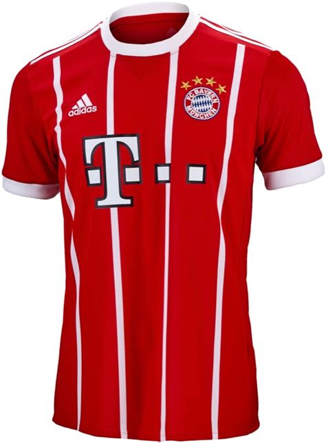 2017/18 adidas Bayern Munich Home Jersey - SoccerPro.com