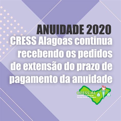 Cress Cress Alagoas Continua Recebendo Os Pedidos De Extensão Do