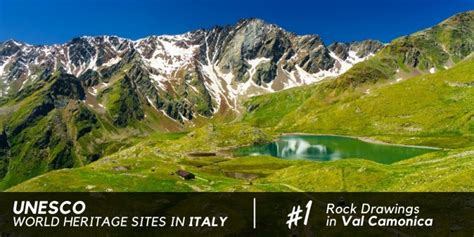 Rock Drawings In Valcamonica In Lombardy The First Italian Unesco