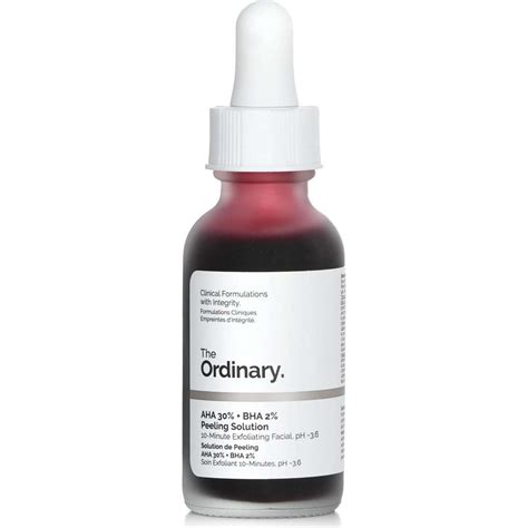 The Ordinary Aha 30 Bha 2 Peeling Solution 30ml1oz Woolworths