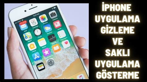 Phone Da Uygulama Gizleme Ve Sakl Uygulamal G Sterme Ayar Nas L