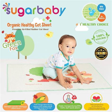 Jual Perlak Bayi Sugar Baby Perlak Anti Air Waterproof Perlak Karet Fox