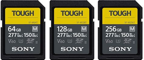 Tested In Camera The Best Sony A Memory Cards Alpha Shooters