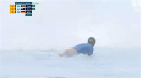 German Surfer Tim Elter Mooned Everyone In Summer Olympics Wardrobe ...