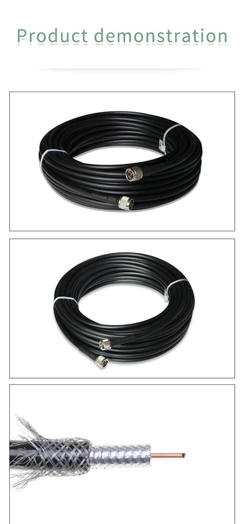 RG8 Coaxial Cable - Reliable Silver-Plated Copper Wire