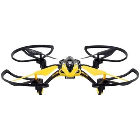 Drone Quadricoptère 4 canaux 6 axes 2 4gHz Gyro 6052 360 Jaune