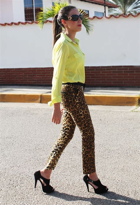 Brainstylist Look Of The Day Animal Print Neon