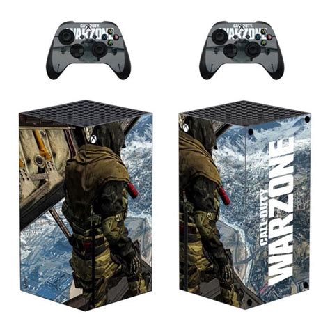 Kit Autocollants Pour Xbox Series X Call Of Duty Sticker Skin Pour