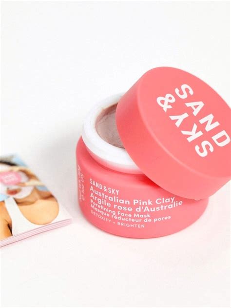 Sandandsky Australian Pink Clay Porefining Face Mask Brilliant Skin