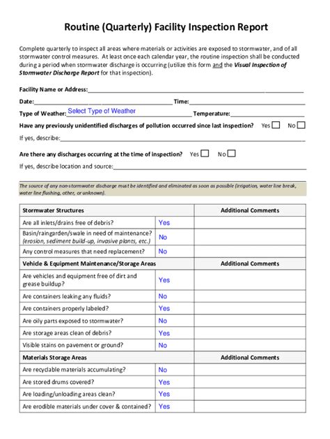 Fillable Online Swppp Sample State Of Michigan Fax Email Print