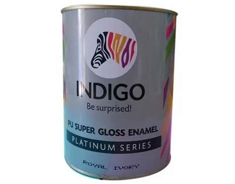 Indigo Pu Super Gloss Enamel Paint 1 L At Rs 290litre In