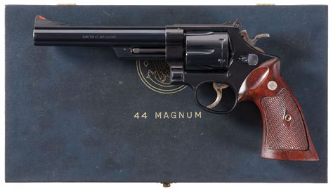 Smith And Wesson Pre Model 29 44 Magnum Da Revolver Witth Case Rock Island Auction