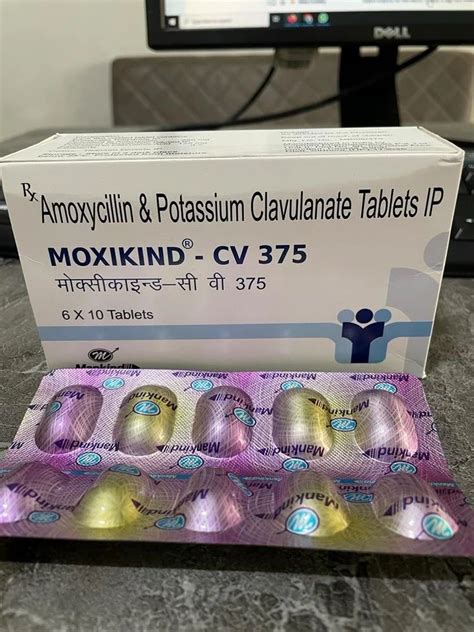 Amoxicillin Potassium Clavulanate Tablet Mg Clavmix View Uses