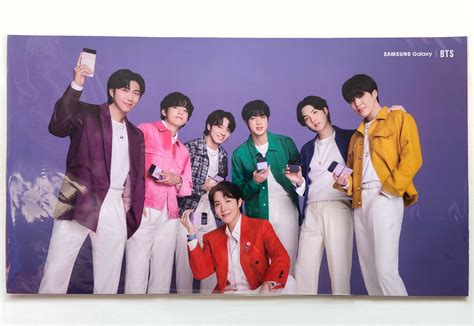 Limited Edition BTS X Samsung Experience Poster London 2022 - Etsy