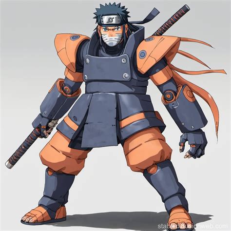 Mecha Ninja Naruto | Stable Diffusion Online