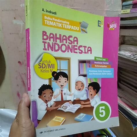 Jual Buku Pendamping Tematik Terpadu Kls Sd Bekas Original Shopee