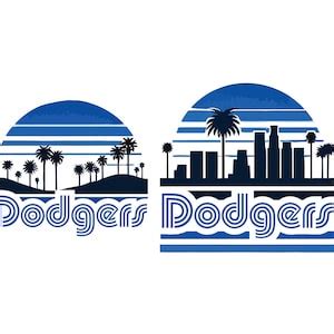 Dodgers SVG, Dodgers Retro SVG, Dodgers PNG, Digital Download, Cut File ...