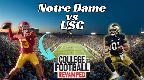 21 Notre Dame Vs 10 Usc Youtube