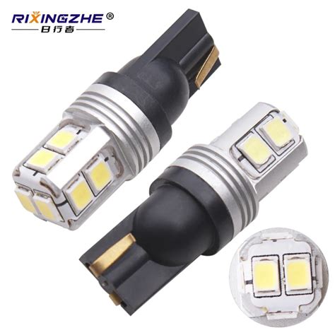 Rxz Pcs Canbus W W T Led White High Power T Led Bulbs For