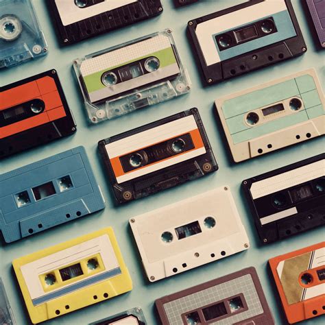 Music Cassette Collection Wall Art | Photography