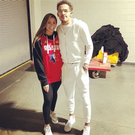 Trae Young's Girlfriend Hand in Hand With Trae During All-Star Weekend ...