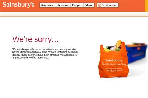 Sainsbury's shopping site suspended | ITPro