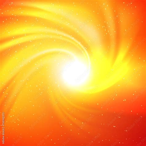 Orange abstract background, yellow sun light wallpaper, bright design ...