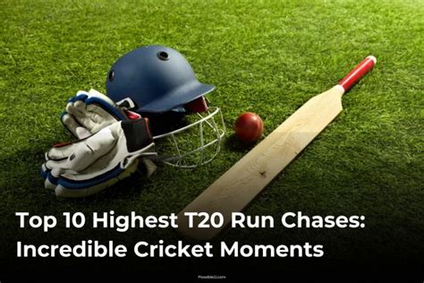 Top 10 Highest T20 Run Chases Incredible Cricket Moments