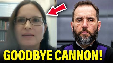 Corrupt Judge Aileen Cannon OFFICIALLY DISMISSES HERSELF From Trump