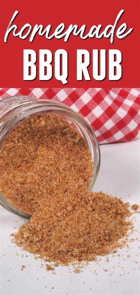 This Easy Homemade Barbecue Dry Rub Recipe Is A Blend Of Spices That